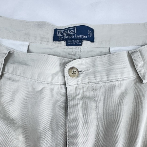 Polo Ralph Lauren Other - VTG Polo Ralph Lauren Shorts Mens 42 Brown Chino Pleated Tyler Golf Pony 90s Y2K